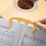 Personalized Classic Music Note Page Holder Bookmark with Name Read Accessory Birthday Gift for Musician Book Lover