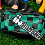 Personalized Bowling Elements 3D Printed Multicolor Name Bag Tag Keychain Birthday Team Gift for Sports Lovers Bowlers