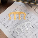 Personalized Classic Music Note Page Holder Bookmark with Name Read Accessory Birthday Gift for Musician Book Lover