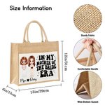 Henkilökohtainen äiti morsian sarjakuva merkkiä uudelleenkäytettäviä suuri Juutti Kangaskassi nimi häät vuosipäivä lahja naisille morsian äiti