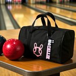 Personalized Bowling Elements 3D Printed Multicolor Name Bag Tag Keychain Birthday Team Gift for Sports Lovers Bowlers