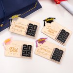 Personalized Class of 2025 Graduation Cap Wooden Money Holder with Name Graduation Gift for Graduates