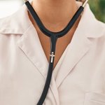 Personalized Cross Heart Syringe Pill Pattern Name Tag Stethoscope Charm Nurse Week Appreciation Gift for Medical Staff