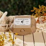 Etichette adesive personalizzate con testo per scatole di cartone di uova pollo anatra quaglia 10 pezzi per foglio regalo per proprietari di fattorie