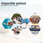 Pantalon de Plage à Cordon Personnalisé avec Nom et Motif d'Animal Marin Essentiel de Voyage d'Été Cadeau pour Adolescent Enfant