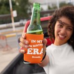 Personalized In My Birthday Era Star Beer Can Cooler Sleeve with Name Set of 12 Drinking Accessories Birthday Gift for Family Friends