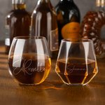 Personalized What A Fucking Day Old Fashioned Whiskey Rocks Glass with Engraved Text Funny Birthday Father's Day Retirement Gift for Men