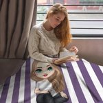 Couverture personnalisée à rayures en forme de personnage de dessin animé avec nom Cadeau d'anniversaire pour les garçons, les filles et la famille