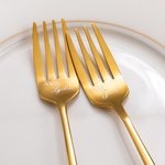 Personalized 4Pcs Engraved Name Date Wedding Cake Cutting Set with Knife Forks Cake Spatula Anniversary Bridal Party Wedding Gift for Couple Newlywed