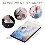 Personalized Fantasy Mermaid Princess Underwater World Leather Passport Holder with Name and Initial Travel Essential Birthday Gift for Mermaid Lovers