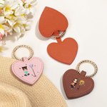 Clip per cappello forte magnetico in pelle personalizzato con fiori di nascita e personaggio in stile cartone animato regalo per donne e ragazze