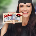 Personalized Congratulations Class of Graduation Wooden Money Holder with Name and Year Graduation Party Gift for Graduates