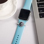 Personalisierte Rechteck Oval Herz Hund Pfote Foto Watch Band Charme Smartwatch Zubehör Geburtstag Jahrestag Geschenk für Sie Ihn