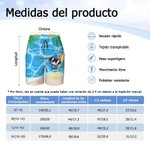 Pantalones cortos de playa personalizados con animales marinos estilo dibujo animado con cordón y nombre regalo de verano para niños