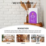 Personalized Multicolour Monster Fantasy Unicorn Dinosaur 1 Pair Wooden Book Ends with Name Children's Day Birthday Gift for Kids Students