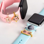 Personalisierte Rechteck Oval Herz Hund Pfote Foto Watch Band Charme Smartwatch Zubehör Geburtstag Jahrestag Geschenk für Sie Ihn