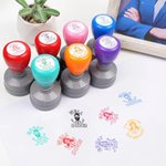 Personalisierter Well Done Great Job Porträt Selbstfärbender Lehrer-Stempel mit Text Motivation Lehrertag Dankeschön Geschenk für Lehrende