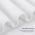 Serviette de Plage à Séchage Rapide Personnalisée avec Personnage de Dessin Animé et Nom Accessoire Vacances d'Été Cadeau d'Anniversaire pour Enfant