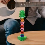 Personalized Guitar Headstock 3D Name Guitar Pick Rack Pick Storage Home Decoration Birthday Gift for Music Lovers