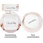 Personalized Ceramic Ring Dish Jewelry Tray Organizer with Handwriting Photo and Text Wedding Engagement Birthday Mother's Day Gift for Mom Grandma