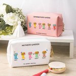 Personalized Our Grandest Adventure 2-6 Boots Floral Garden PU Leather Makeup Bag with Names Mother's Day Birthday Gift for Mom Grandma