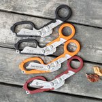 Forbici pieghevoli multifunzionale personalizzate con testo e icone incise per emergenze mediche o uso quotidiano regalo per personale sanitario