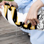 Personalized Dalmatian Dots Bright Neon Name Oversized Quick Dry Microfiber Beach Towel Beach Pool Party Birthday Gift for Kids Family