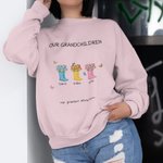Sweat personnalisé Our Gardest Adventure Floral Boots Adult Sweatshirt with Title and 1-6 Names Mother's Day Birthday Gift for Mom Grandma