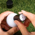 Personalisierte Geburt Blume Initial Name Golf Ball Stempel mit Metall Storage Box Muttertag Geburtstag Geschenk für Frauen Golfer Golfliebhaber