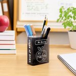 Libro personalizzato con portapenne dal design a mela per l'insegnante