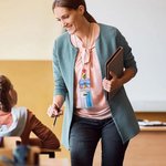 Personlig penna båge pärlstav nyckelring med namn Tillbaka till skolan uppskattning gåva för lärare lärare