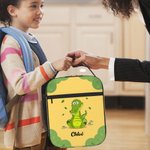 Personlig lunchlåda med namn och nätficka för pojkar och flickor Födelsedagspresent till skolstarten