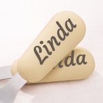 Ustensiles de cuisine en silicone personnalisés avec nom Couverts pour bébés auto-alimentés Cadeau de baptême pour enfant en bas âge