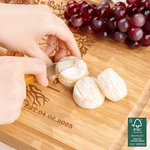 Personalised Family Life Tree 2-20 Names FSC Bamboo Charcuterie Chopping Board with Juice Groove Mother's Day Housewarming Gift for Family