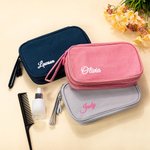 Personalised Show Time Medal Multi-compartment Travel Bag with Name and Wrist Strap Horse Show Accessory Birthday Gift for Equestrian Lovers