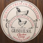 Cartel de madera personalizado con encanto rural y texto del gallinero decoración de granja regalo de inauguración para agricultores