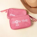 Personalised Show Time Medal Multi-compartment Travel Bag with Name and Wrist Strap Horse Show Accessory Birthday Gift for Equestrian Lovers