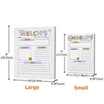 Personalisierte bunte To Do Liste Name Notepad mit 50 Seiten Teacher's Day zurück zu Schule Anerkennung Geschenk für Lehrer Pädagogen