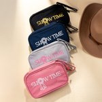 Personalised Show Time Medal Multi-compartment Travel Bag with Name and Wrist Strap Horse Show Accessory Birthday Gift for Equestrian Lovers