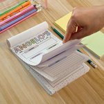 Personalisierte bunte To Do Liste Name Notepad mit 50 Seiten Teacher's Day zurück zu Schule Anerkennung Geschenk für Lehrer Pädagogen