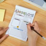 Personalisierte bunte To Do Liste Name Notepad mit 50 Seiten Teacher's Day zurück zu Schule Anerkennung Geschenk für Lehrer Pädagogen