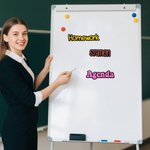 Personalisierte Multicolor Text Whiteboard Magnetic Label Klassenzimmer Interaktive Lehrmittel Teacher's Day zurück zu Schule Geschenk für Lehrer