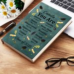 Personalizzato Retro Bible Chapter Graduation Cap A5 Notebook foderato con nome e anno Church Bible Study Graduation Gift for Christian Prayer Graduate