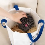 Sac à main personnalisé avec nom pour la fête des mères Cadeau amusant pour les crocheteurs et les amateurs de fil