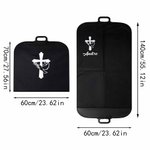 Personalised Cross Faith Design Oxford Waterproof Hanging Garment Bag with Handle and Name Birthday Christmas Gift for Pastor Clergy Christian