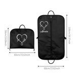 Personalised Cross Faith Design Oxford Waterproof Hanging Garment Bag with Handle and Name Birthday Christmas Gift for Pastor Clergy Christian