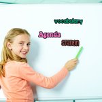 Personalisierte Multicolor Text Whiteboard Magnetic Label Klassenzimmer Interaktive Lehrmittel Teacher's Day zurück zu Schule Geschenk für Lehrer