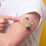 Personalisierte wasserdichte temporäre Gesicht Foto Tattoo Aufkleber mit Namen Set von 6 Bachelorette Party Geburtstag Hochzeit Geschenke Geschenk für Frauen Männer