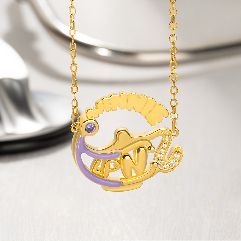 Drachen Schwert Halskette Mit Birthstone - Gothic Schmuck Für Männer & Frauen