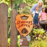 Personalisierte hölzerne 2-8 Peter Rabbits Karotte Haus Garten Zeichen mit Namen Garten Dekor Housewarming Geburtstag Geschenk für Opa Oma